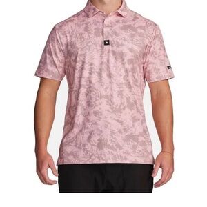 NWOT NEW Bad Birdie Light Pink Rover Polo Shirt